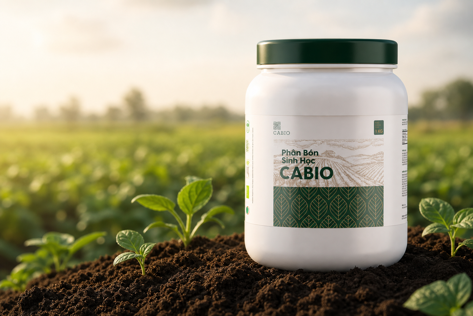 Sản phẩm phân bón sinh học CABIO trong nông nghiệp bền vững